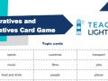 COMPARATIVE AND SUPERLATIVES CARD GAME