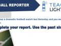 FOOTBALL REPORTED
